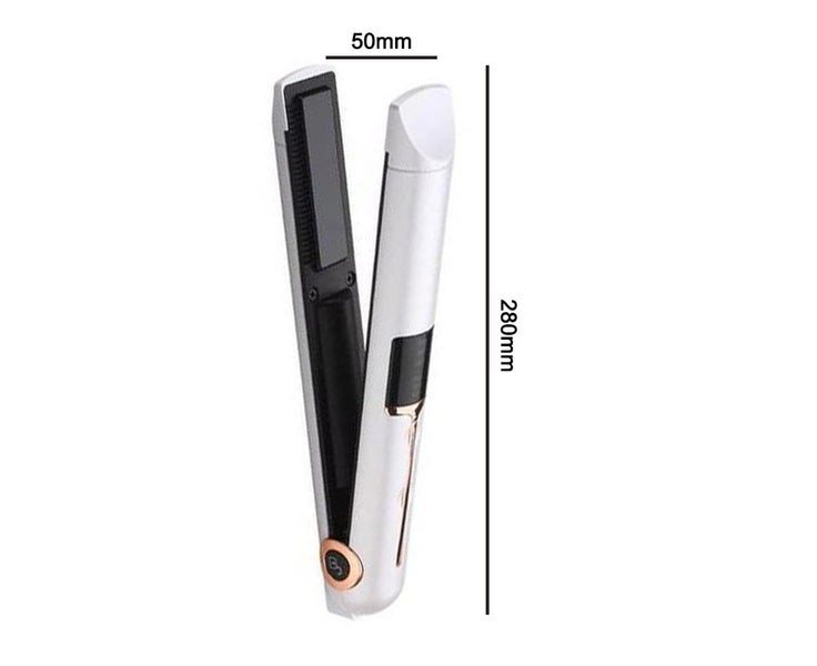 1 pcs Hair Straightener, Flat Iron for Hair Straightening Curling, Rechargeab Carousel 5