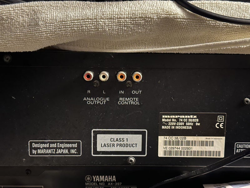 Carousel CD player (Marantz) Carousel 6