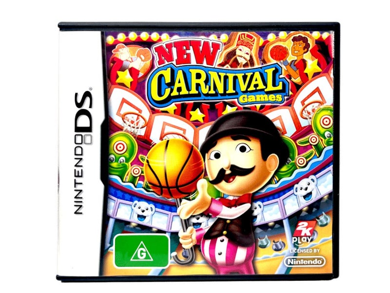 New CARNIVAL GAMES (DS) *MINT COMPLETE* Carousel 2