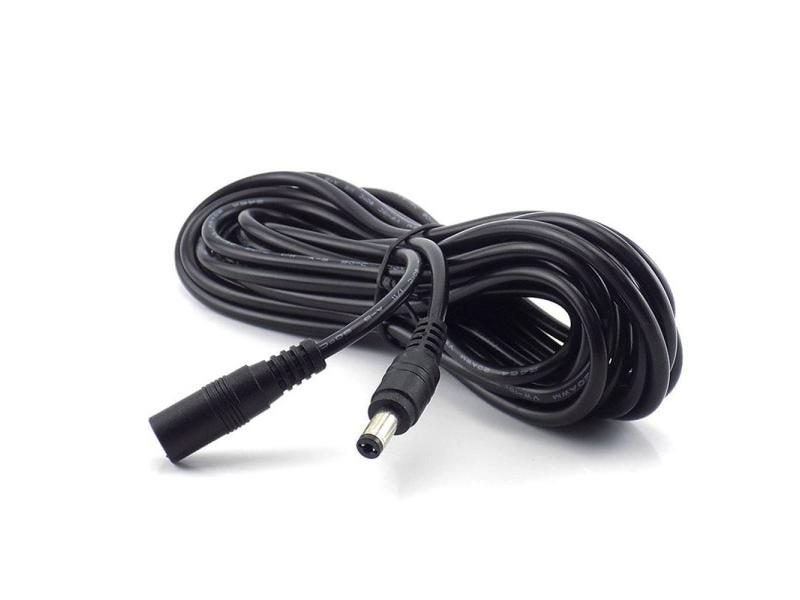 Female To Male Plug CCTV DC Power Cable Extension Cord Adapter 12V Power Cords Carousel 2