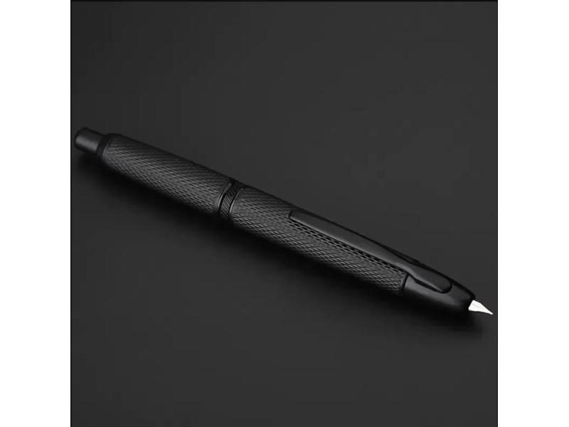 New Majohn A1 AK1 Press Fountain Pen Fish Scale Pattern EF 0.4MM Nib Metal Carousel 1