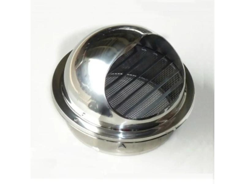 60 Mm - 200 Mm Stainless Steel Exhaust Hood Wall Wall Vent Cap Air Vent Bull Carousel 1