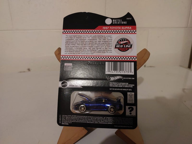 $ RESERVE * HOT WHEELS RLC EXCLUSIVE 1986 TOYOTA SUPRA62989793037698113