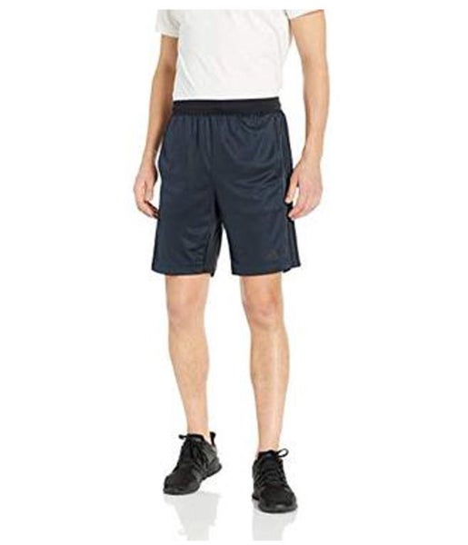 Adidas Mens 3-Stripes Athletic Workout Shorts Carousel 1