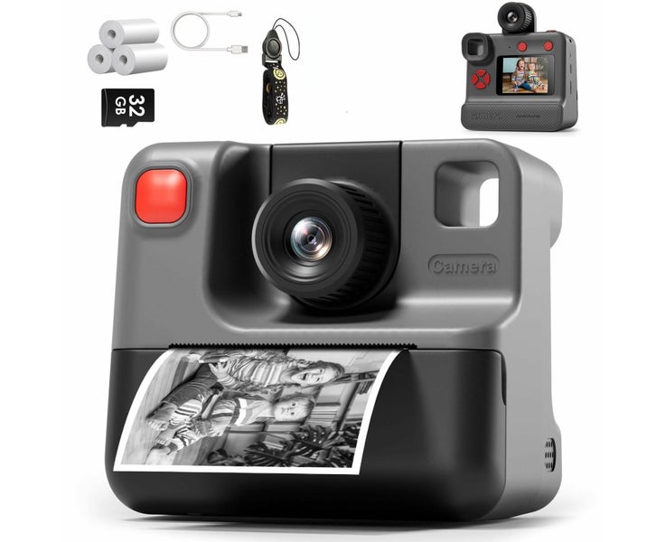 1080P Instant Print Camera for Kids,HD Digital Video Cameras with 3 Rolls Pri Carousel 2