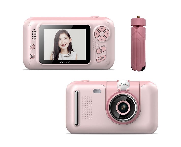 1080P Handheld 2.4 Inch HD Screen ChildrenË‡L»s Digital Camera - Pink Carousel 2