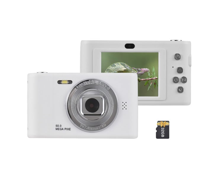 1080P Digital Camera Digital Video Camera 50MP Photo Dual Lens 2.4 Inch Scree Carousel 1