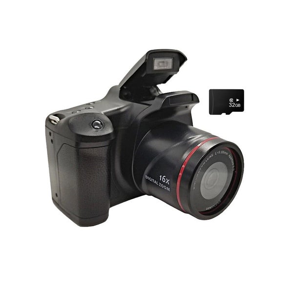 1080P Video Camera Camera 16X Zoom Digital Camera with 32GB SD Card Carousel 1
