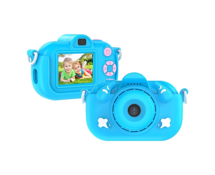 1080P Digital Camera Kids Camera 12MP Children Camera Kids Dual Lenses Selfie Carousel 1
