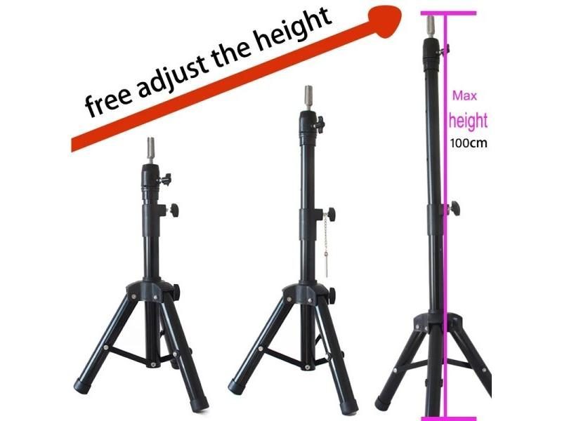 Hairdressing Wig Stand Tripod Training Mannequin Head Tripod Holder For Carousel 1