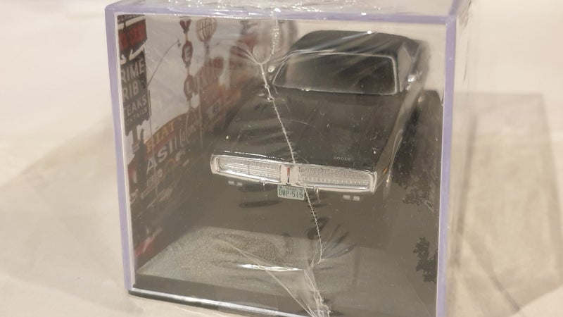 1972 DODGE CHARGER COUPE 1:43 SCALE MODEL AMERICAN CAR COLLECTION DIECAST BLACK Carousel 2