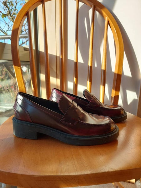 Hogl Bailey Burgandy Loafers unworn62936674548354112