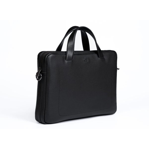 Leather Bag - Briefcase Style - Black62935706252290112