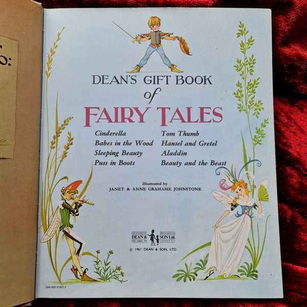 Dean's Gift Book of Fairy Tales hb A beautiful vintage book Carousel 2