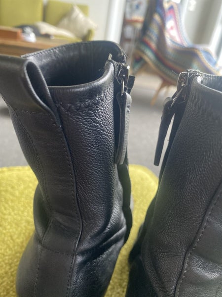 Bronwyn MARILYN black leather boots 41 consciously curated’ worn only 4 X62935706468993114
