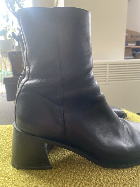 Bronwyn MARILYN black leather boots 41 consciously curated’ worn only 4 X62935706468993112
