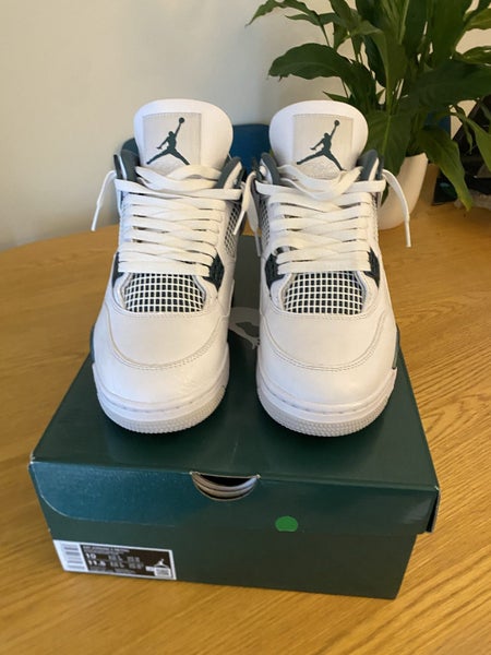Air Jordan 4 Retro. Oxidized Green-White63615748036481113