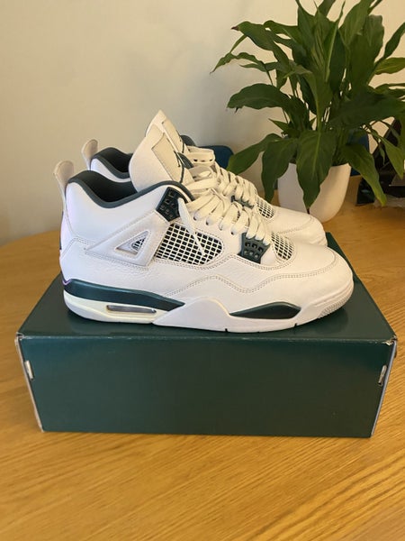 Air Jordan 4 Retro. Oxidized Green-White63615748036481111