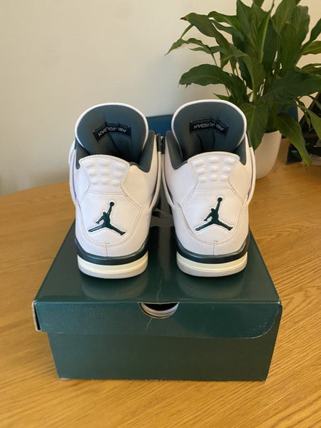 Air Jordan 4 Retro. Oxidized Green-White63615748036481114