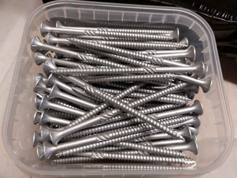 Bugle Batten Screws 14G x 125mm Galvanised 200 pack Carousel 1