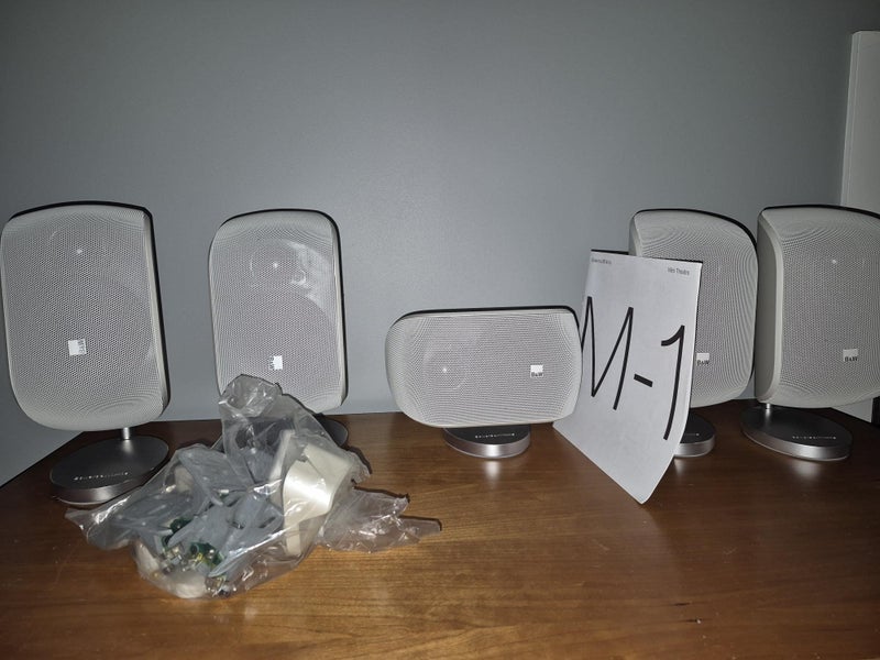 B&W M1 speakers (5 pieces) and B&W ASW608 sub-woofer Carousel 2