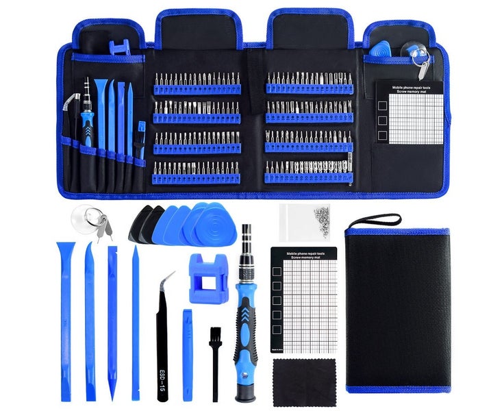 168-in-1 Screw Set Mobile Phone Computer Dismantling Tool Canvas Portable Hom Carousel 2