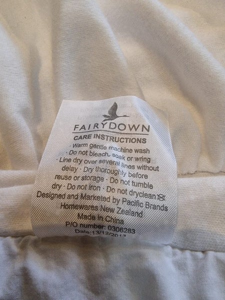Beautiful Fairydown washable wool cot mattress protector62936674748546114