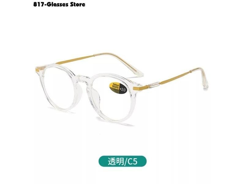 Reading Glasses Women Men Universal Full Frame Anti Blue Light Newspaper Carousel 1