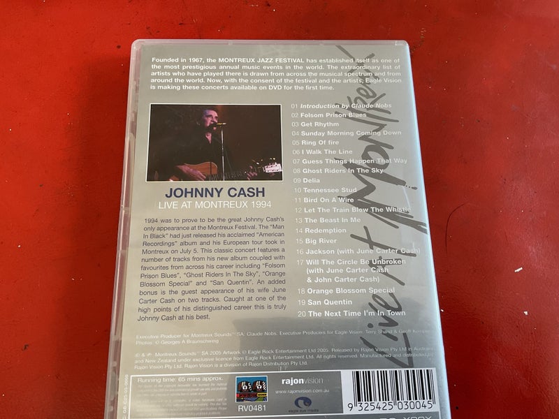 Johnny Cash - Live At Montreux 1994 Carousel 2