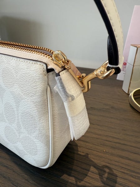 Coach Shoulder Bag Mini Size Chalk/Glacier White62937635765123114