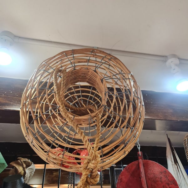 Crab pot 60 x 34cm - Perfect for Fishing, Décor or Lighting Carousel 1