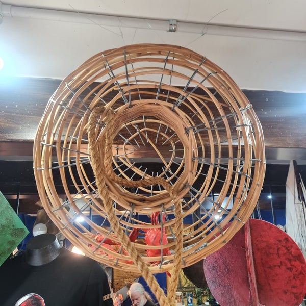 Crab pot 60 x 34cm - Perfect for Fishing, Décor or Lighting Carousel 4