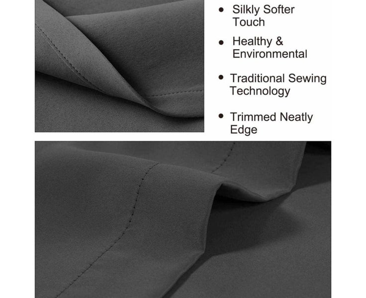 2 Panels French Door Curtains for Privacy, Thermal Insulated Door Curtain Pan Carousel 2