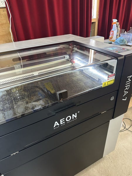 Aeon Mira 7 - 80w Co2 Laser with Air compressor and stand Carousel 2