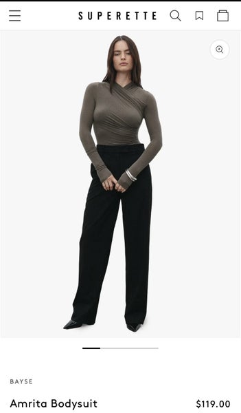 BAYSE Amrita Bodysuit ~ Sz M ~ as new condition!62939543924097111