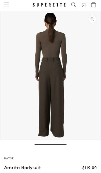 BAYSE Amrita Bodysuit ~ Sz M ~ as new condition!62939543924097113