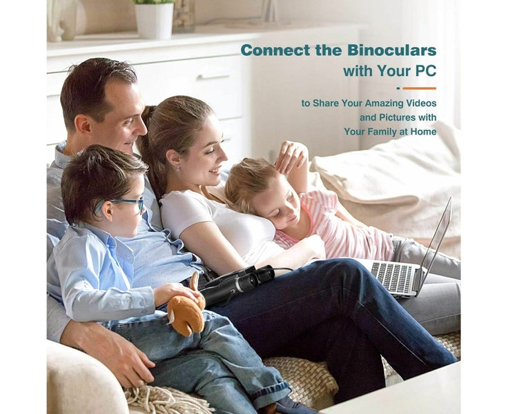 2 inch LCD Display Digital Camera Binoculars 12x32 5MP Video Photo Recorder D Carousel 2