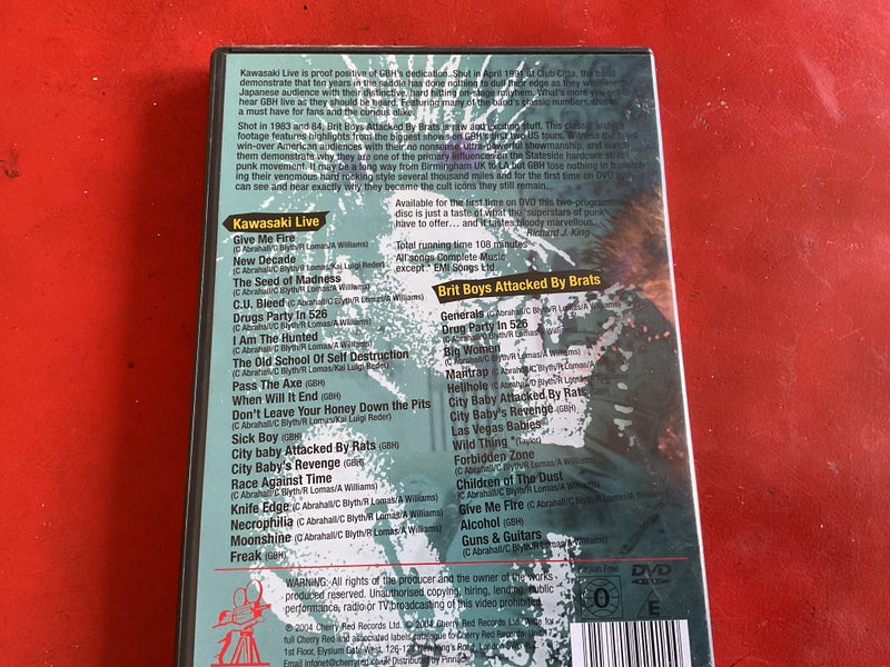 GBH - Kawasaki Live / Brit Boys Attacked By Brats Carousel 2