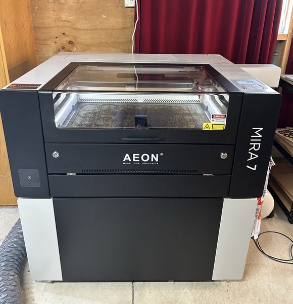 Aeon Mira 7 - 80w Co2 Laser with Air compressor and stand Carousel 1