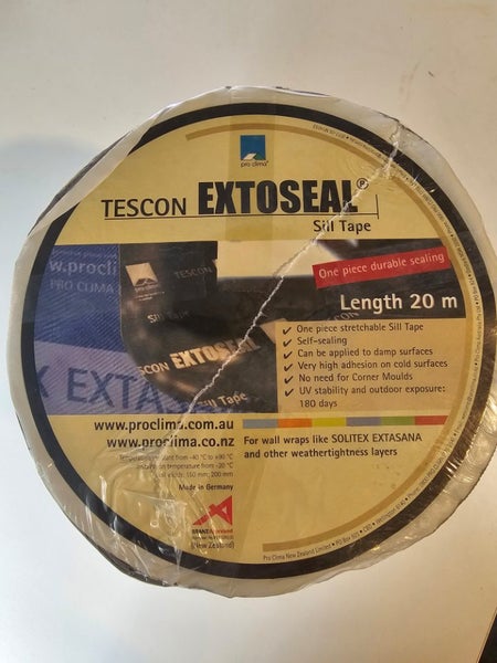 Tescon Extoseal Sill Tape Pro Clima 200mm x20metres waterproofing silicone tape Carousel 1