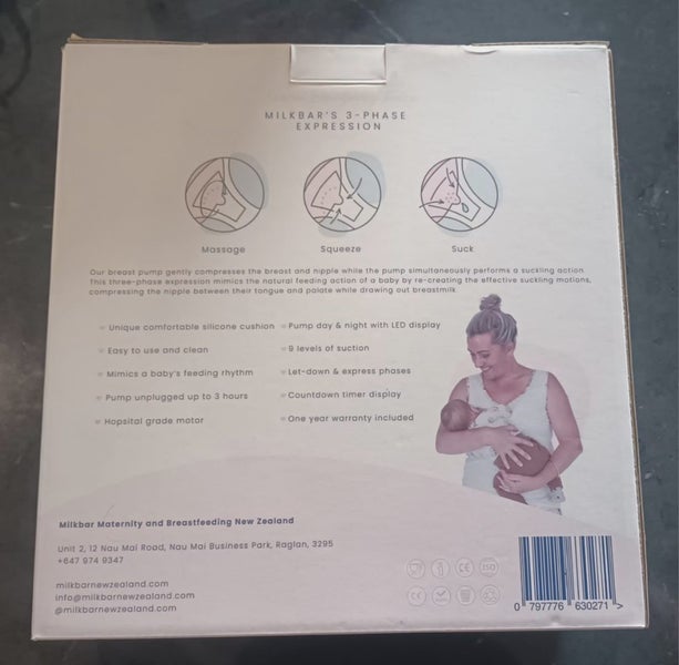 Milkbar Double Advanced Flow Electric Breastpump62950954455041114