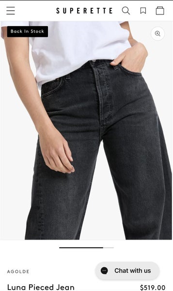 AGOLDE Luna Pieced Jean - perfect condition!62938591031297112