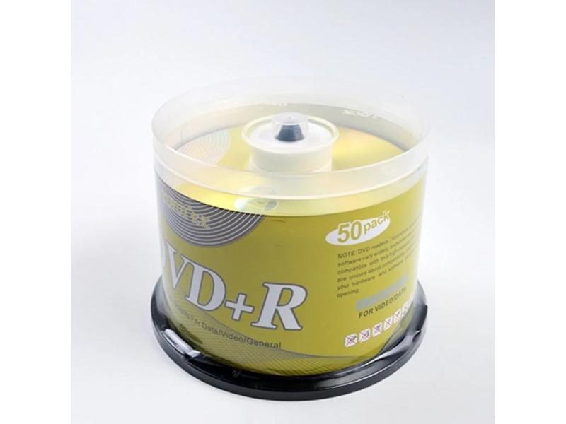 50PCS DVD Drives Blank DVD R CD Disk 4.7GB 16X Bluray Write Once Data Storage Carousel 1