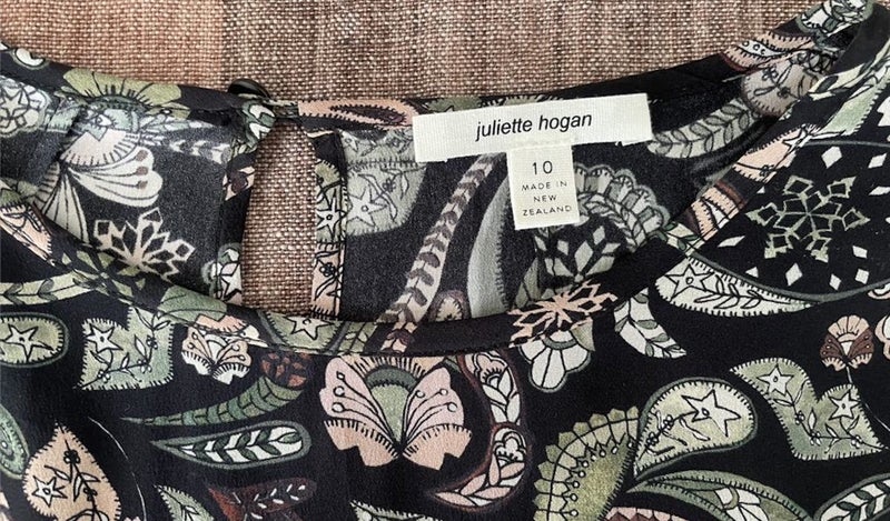 Juliette Hogan Silk Paisley Dress62938591269635112