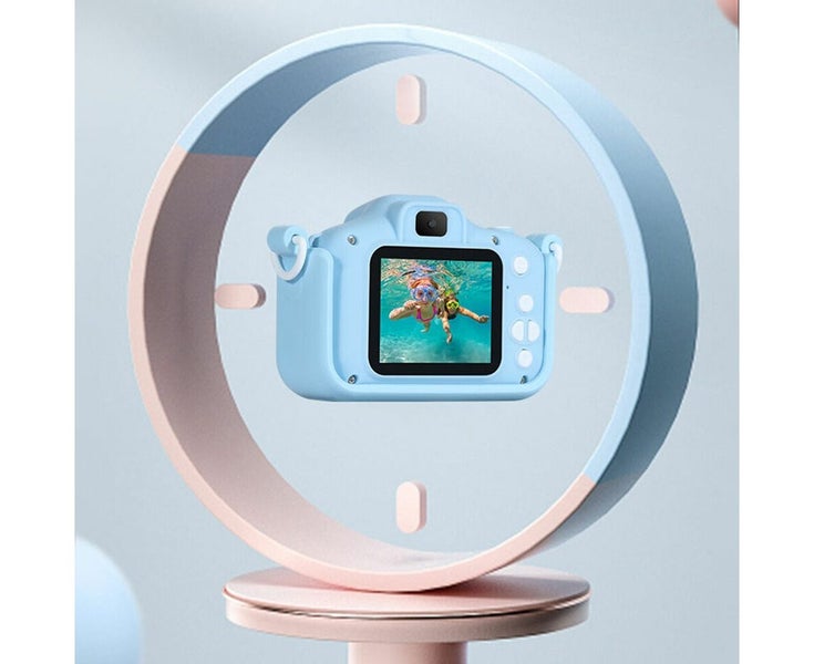 20MP HD Children Kids Camera with Lanyard Cute Cartoon Digital Video Camera T Carousel 1