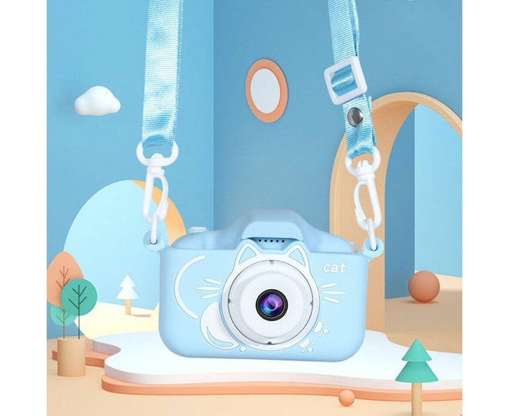 20MP HD Children Kids Camera with Lanyard Cute Cartoon Digital Video Camera T Carousel 2