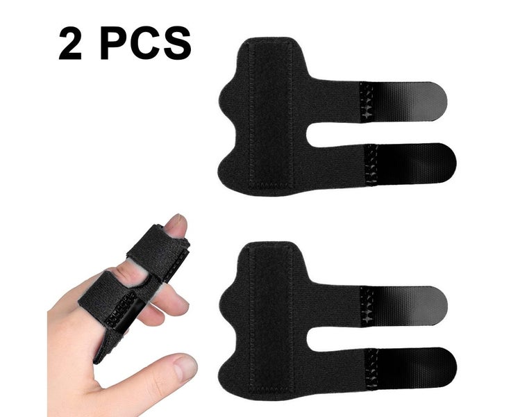 2 pcs Finger Splint, Snap Finger Splint for Broken Fingers, Finger Protection Carousel 1