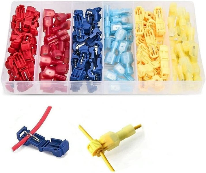 20 T-Tap cable connectors, quick release electrical insulation harness with s Carousel 1