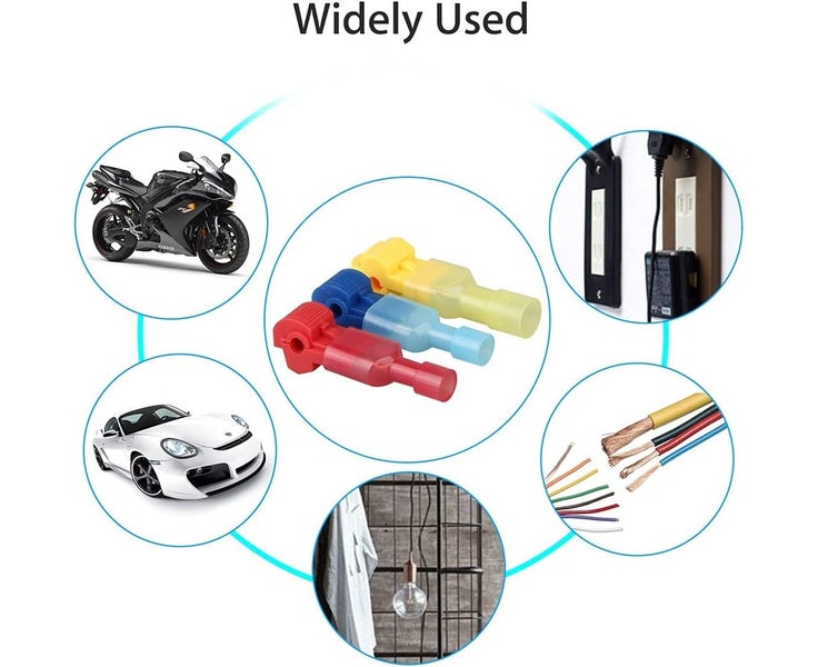20 T-Tap cable connectors, quick release electrical insulation harness with s Carousel 4