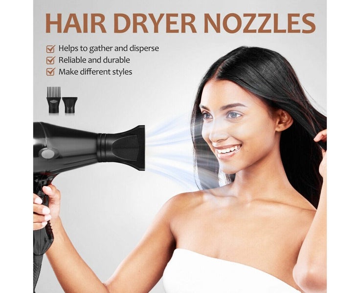 2 Pcs Hair Dryer Comb Diffuser Universal Hair Dryer Nozzle Attachment Carousel 4